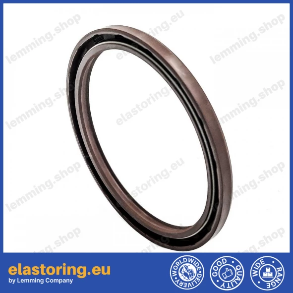 Pressure oil seal 100x120x7,5/8,5 BABSL FPM