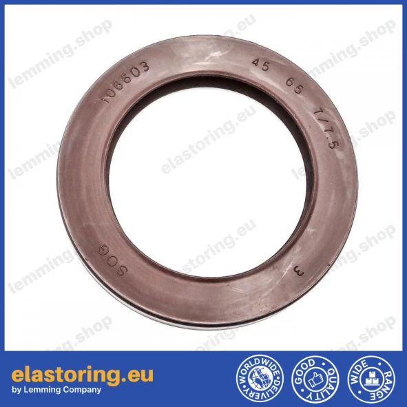 Pressure oil seal 45x65x7/7,5 BABSL FPM Pressure oil seal 45x65x7/7,5 BABSL FPM