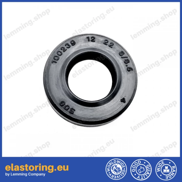 Pressure oil seal 12x22x6/6,5 BABSL NBR