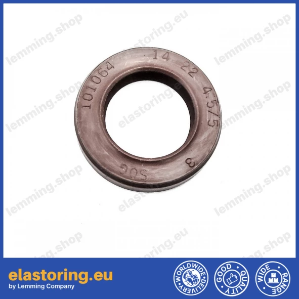 Pressure oil seal 14x22x4,5/5 BABSL FPM Pressure oil seal 14x22x4,5/5 BABSL FPM