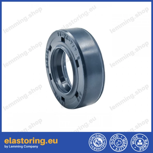 Pressure oil seal 14x24x7/7,5 BABSL NBR Pressure oil seal 14x24x7/7,5 BABSL NBR