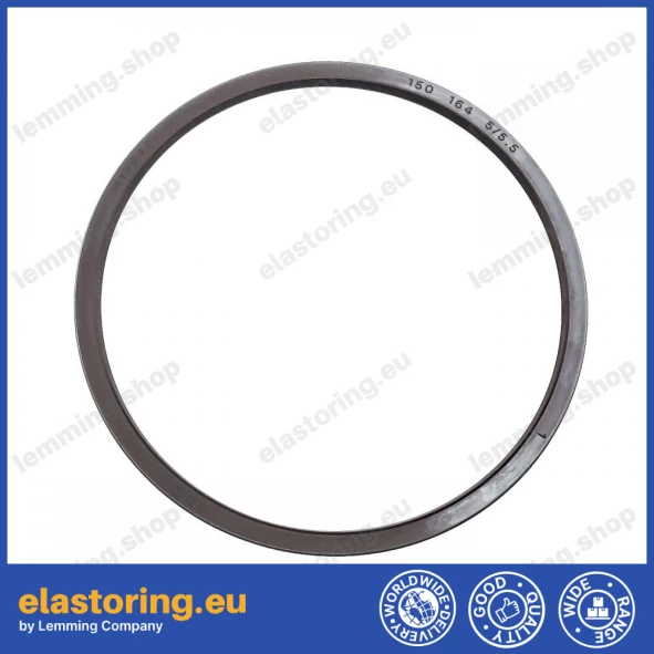 Pressure oil seal 150x164x5/5,5 BABSL FPM
