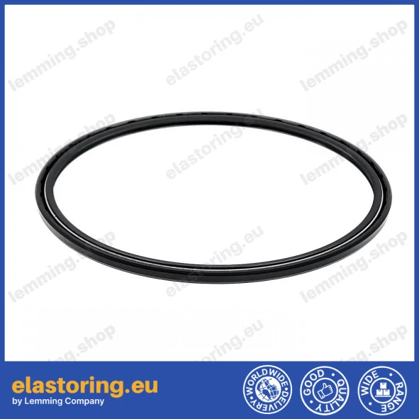 Pressure oil seal 150x164x5/5,5 BABSL NBR