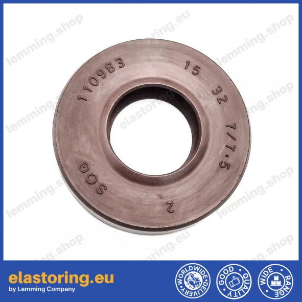 Pressure oil seal 15x32x7/7,5 BABSL FPM Pressure oil seal 15x32x7/7,5 BABSL FPM