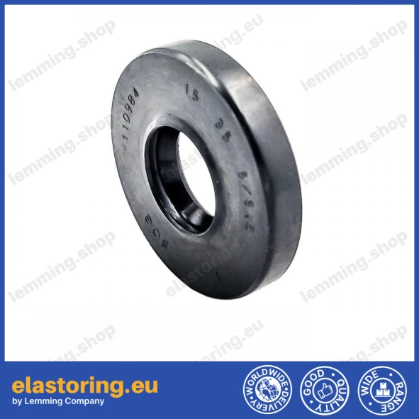 Pressure oil seal 15x35x6/6,5 BABSL NBR Pressure oil seal 15x35x6/6,5 BABSL NBR