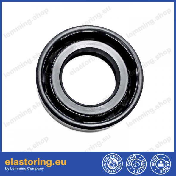 Pressure oil seal 16x28x7/7,5 BABSL NBR