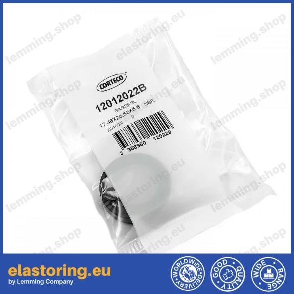 Pressure oil seal 17,46x28,58x5,8/6,3 BABSL NBR Pressure oil seal 17,46x28,58x5,8/6,3 BABSL NBR