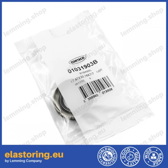 Pressure oil seal 17,47x30,16x7/7,5 B1BABSL NBR Pressure oil seal 17,47x30,16x7/7,5 B1BABSL NBR