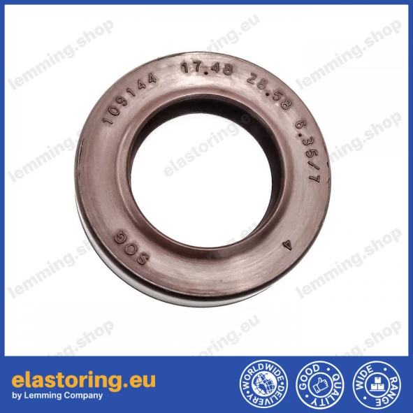 Pressure oil seal 17,48x28,58x6,35/7 BABSL FPM Pressure oil seal 17,48x28,58x6,35/7 BABSL FPM
