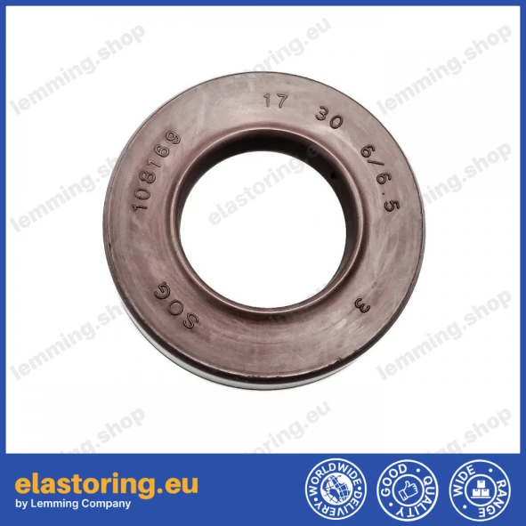 Pressure oil seal 17x30x6/6,5 BABSL FPM Pressure oil seal 17x30x6/6,5 BABSL FPM