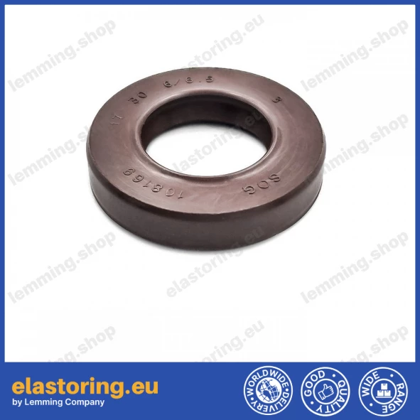 Pressure oil seal 17x30x6/6,5 BABSL FPM Pressure oil seal 17x30x6/6,5 BABSL FPM
