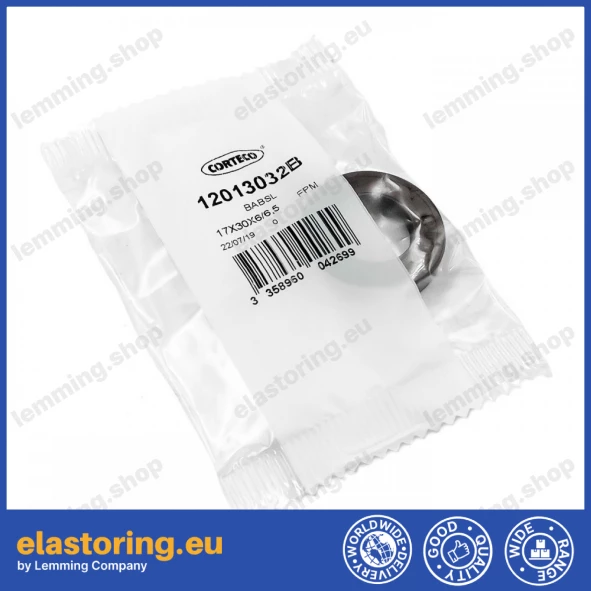 Pressure oil seal 17x30x6/6,5 BABSLVI FPM Pressure oil seal 17x30x6/6,5 BABSLVI FPM