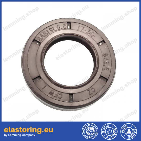 Pressure oil seal 17x30x6/6,5 BABSLVI FPM Pressure oil seal 17x30x6/6,5 BABSLVI FPM