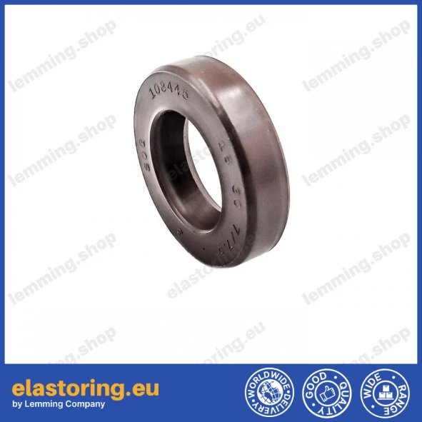 Pressure oil seal 18x30x7/7,5 BABSL FPM