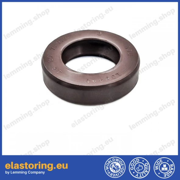 Pressure oil seal 18x30x7/7,5 BABSL FPM