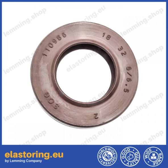 Pressure oil seal 18x32x6/6,5 BABSL FPM Pressure oil seal 18x32x6/6,5 BABSL FPM