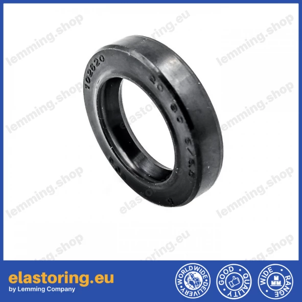 Pressure oil seal 20x30x6/6,5 BABSL NBR