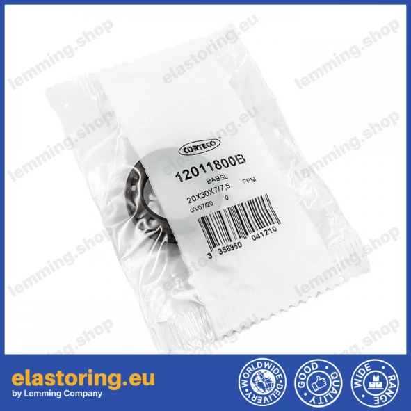 Pressure oil seal 20x30x7/7,5 BABSLVI FPM Pressure oil seal 20x30x7/7,5 BABSLVI FPM