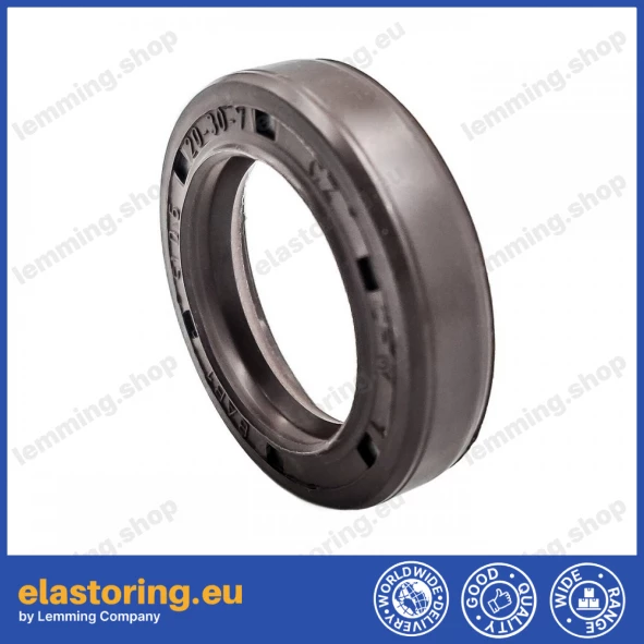 Pressure oil seal 20x30x7/7,5 BABSLVI FPM Pressure oil seal 20x30x7/7,5 BABSLVI FPM
