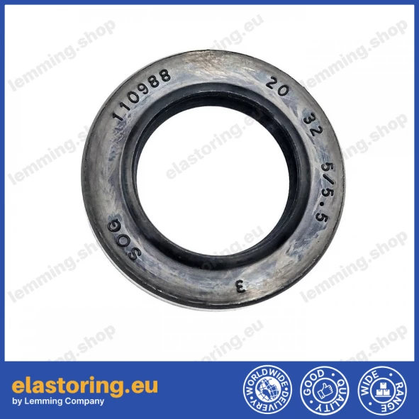 Pressure oil seal 20x32x5/5,5 BABSL NBR Pressure oil seal 20x32x5/5,5 BABSL NBR