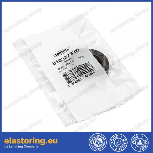 Pressure oil seal 20x32x6/6,5 BABSL FPM Pressure oil seal 20x32x6/6,5 BABSL FPM