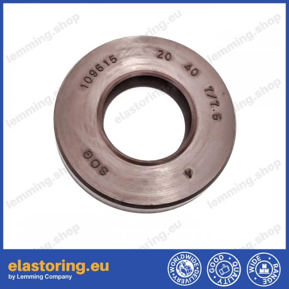 Pressure oil seal 20x40x7/7,5 BABSL FPM Pressure oil seal 20x40x7/7,5 BABSL FPM