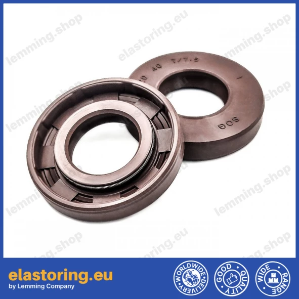 Pressure oil seal 20x40x7/7,5 BABSL FPM Pressure oil seal 20x40x7/7,5 BABSL FPM