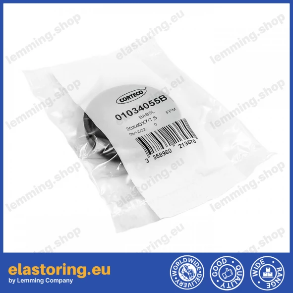 Pressure oil seal 20x40x7/7,5 BABSLVI FPM Pressure oil seal 20x40x7/7,5 BABSLVI FPM
