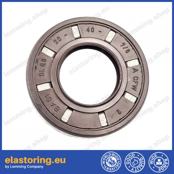 Pressure oil seal 20x40x7/7,5 BABSLVI FPM Pressure oil seal 20x40x7/7,5 BABSLVI FPM