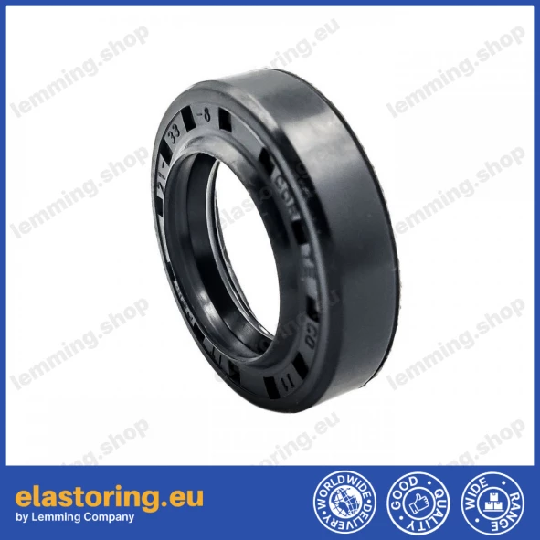 Pressure oil seal 21x33x8/5,5 BAB2FLSL NBR