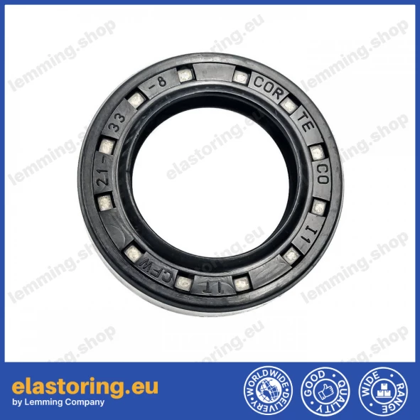 Pressure oil seal 21x33x8/5,5 BAB2FLSL NBR