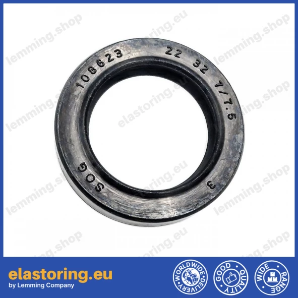 Pressure oil seal 22x32x7/7,5 BABSL NBR Pressure oil seal 22x32x7/7,5 BABSL NBR