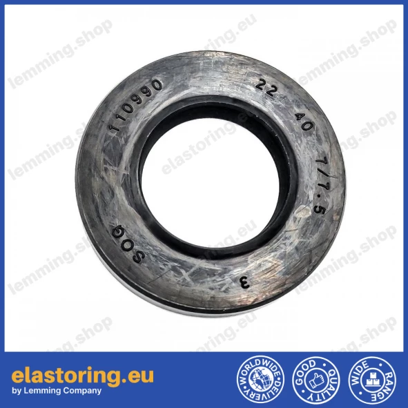 Pressure oil seal 22x40x7/7,5 BABSL NBR Pressure oil seal 22x40x7/7,5 BABSL NBR