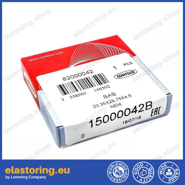 Pressure oil seal 23,35x29,75x4,5 BAB Pressure oil seal 23,35x29,75x4,5 BAB