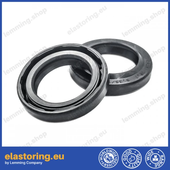 Pressure oil seal 25,4x38,1x6,35/7,95 BABSL NBR