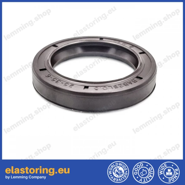 Pressure oil seal 25x35x6/6,5 BABSLVI FPM Pressure oil seal 25x35x6/6,5 BABSLVI FPM