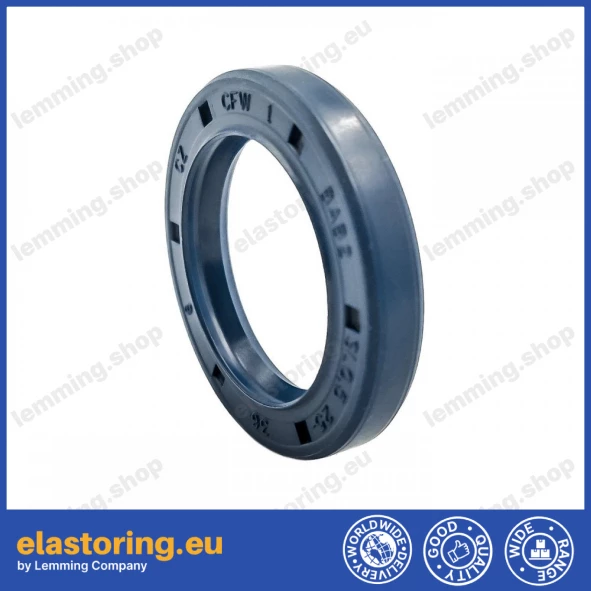 Pressure oil seal 25x36x6/6,5 BABSL NBR Pressure oil seal 25x36x6/6,5 BABSL NBR