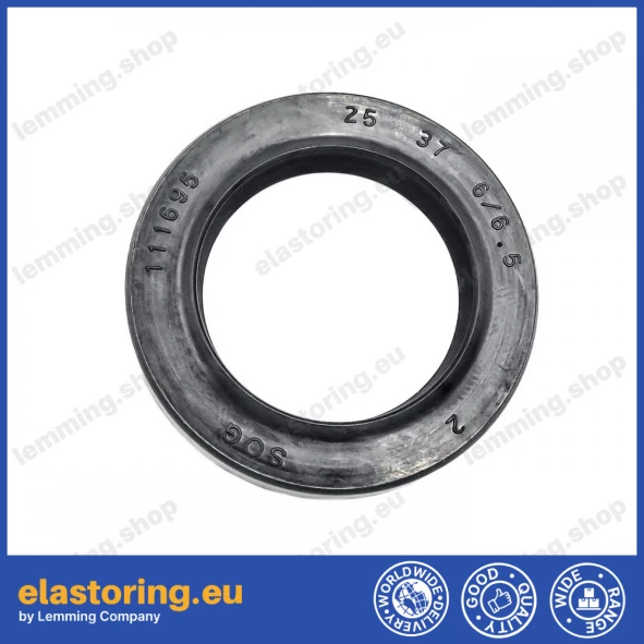 Pressure oil seal 25x37x6/6,5 BABSL NBR Pressure oil seal 25x37x6/6,5 BABSL NBR