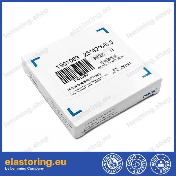 Pressure oil seal 25x42x6/5,5 BABSL05 HNBR Pressure oil seal 25x42x6/5,5 BABSL05 HNBR