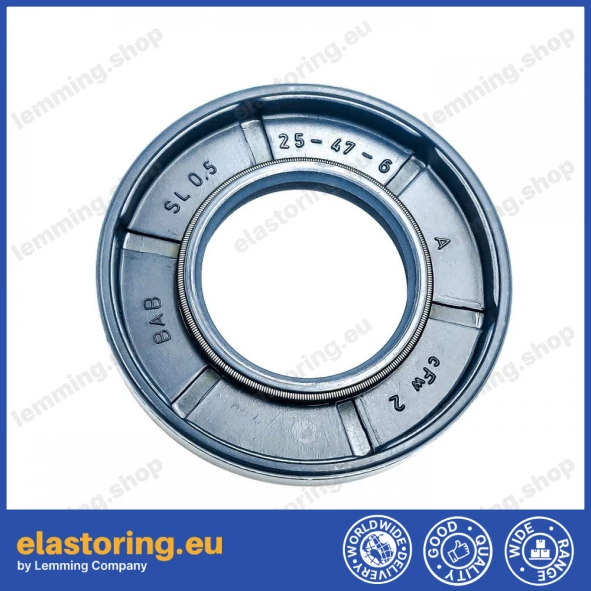 Pressure oil seal 25x47x6/6,5 BABSL NBR Pressure oil seal 25x47x6/6,5 BABSL NBR
