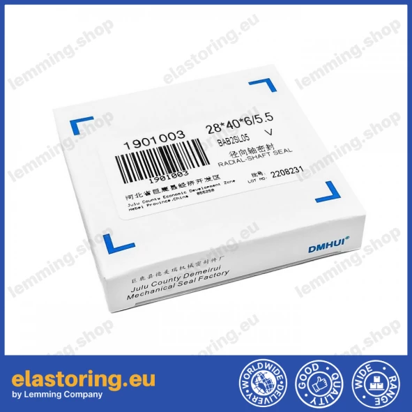 Pressure oil seal 28x40x6 BAB2SL05 FPM Pressure oil seal 28x40x6 BAB2SL05 FPM