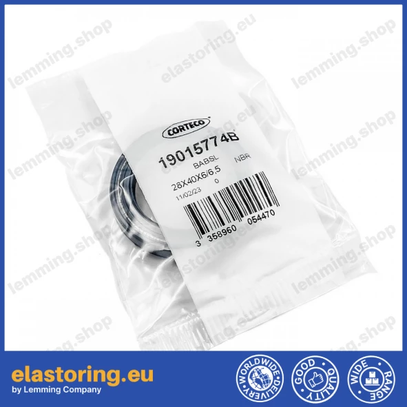 Pressure oil seal 28x40x6x5,5 BABSL0,5 NBR Pressure oil seal 28x40x6x5,5 BABSL0,5 NBR