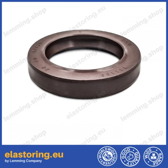 Pressure oil seal 28x40x7/7,5 BABSL FPM Pressure oil seal 28x40x7/7,5 BABSL FPM