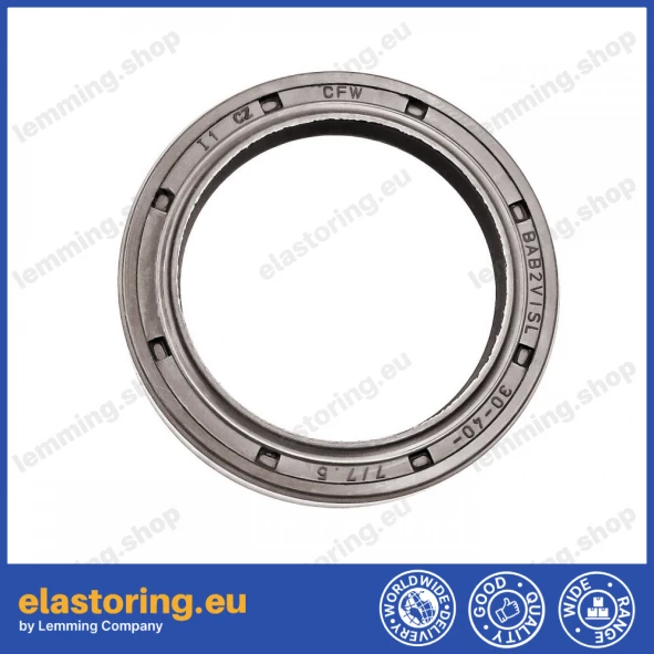 Pressure oil seal 30x40x7/7,5 BABSLVI FPM