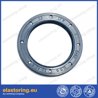 Pressure oil seal 30x42x6/6,5 BABSL NBR