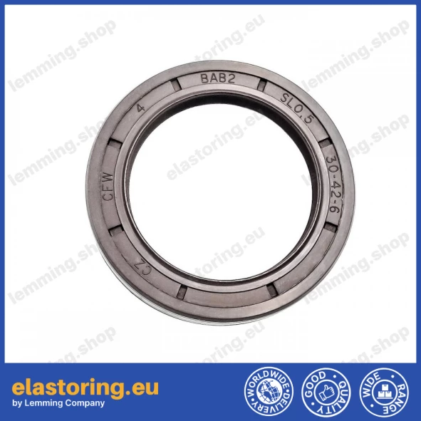 Pressure oil seal 30x42x6/6,5 BABSLVI FPM