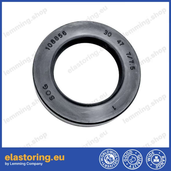 Pressure oil seal 30x47x7/7,5 BABSL NBR Pressure oil seal 30x47x7/7,5 BABSL NBR