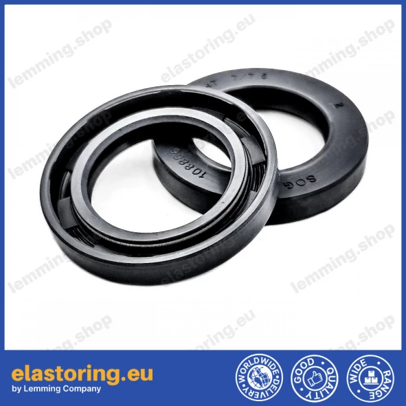 Pressure oil seal 30x47x7/7,5 BABSL NBR Pressure oil seal 30x47x7/7,5 BABSL NBR
