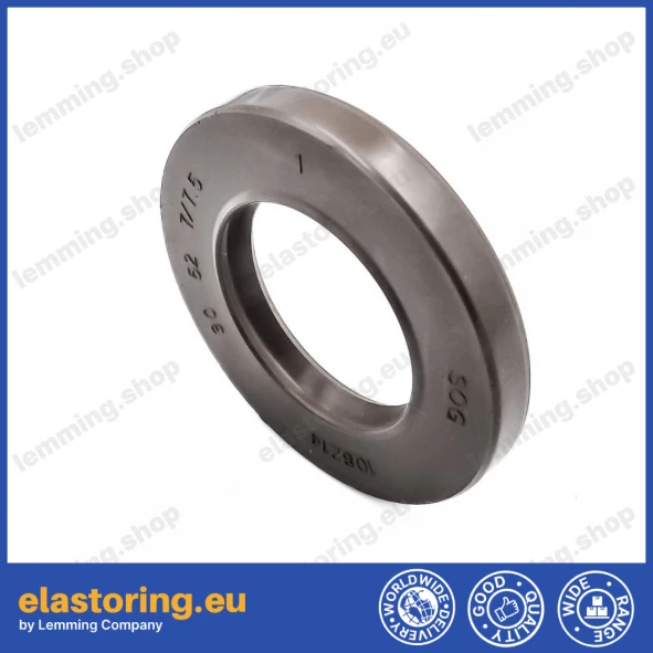 Pressure oil seal 30x52x7/7,5 BABSL FPM Pressure oil seal 30x52x7/7,5 BABSL FPM