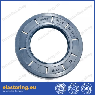 Pressure oil seal 30x52x7/7,5 BABSL NBR